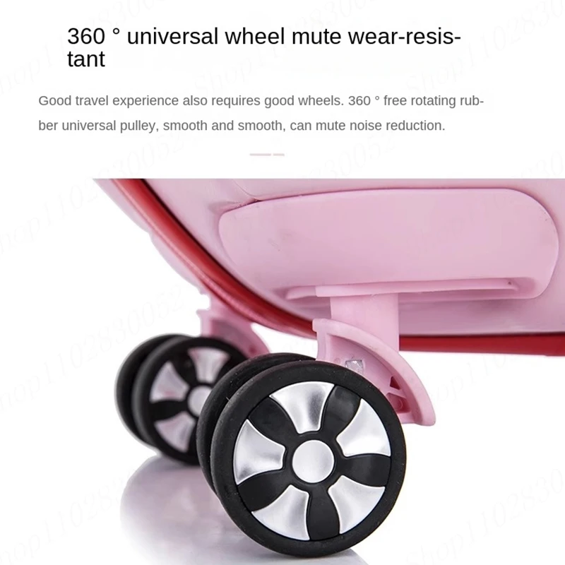 Cabin suitcase 20 inches Small Lightweight rolling luggage set Spinner Wheels Students Travel Bag PC Female Trolley Case