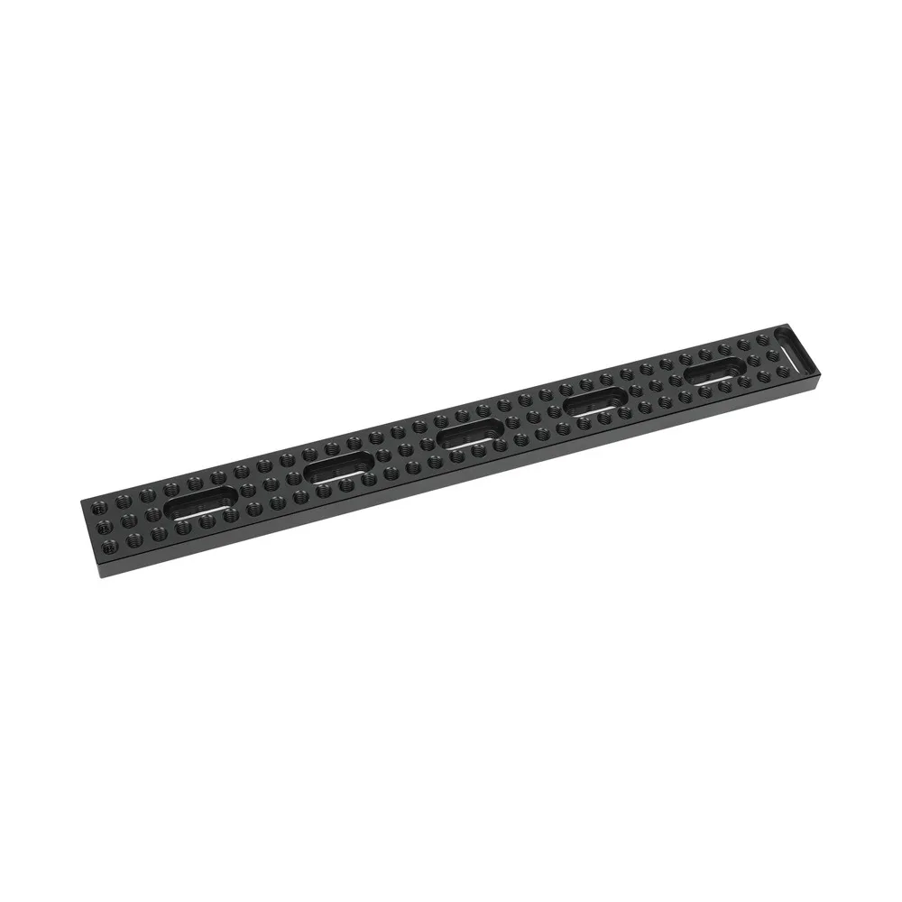 

Camera Cheese Baseplate Extension Long Plate With Multiple 1/4"-20 Thread Holes For DLSR Camera DIY Setup