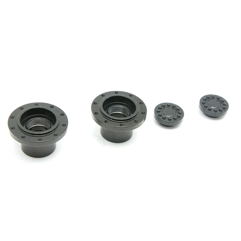 Metal Single Wheel Wide Bearing Version for 1/14 Tamiya RC Truck Trailer Tipper Scania MAN Benz Actros Volvo Car Diy Parts