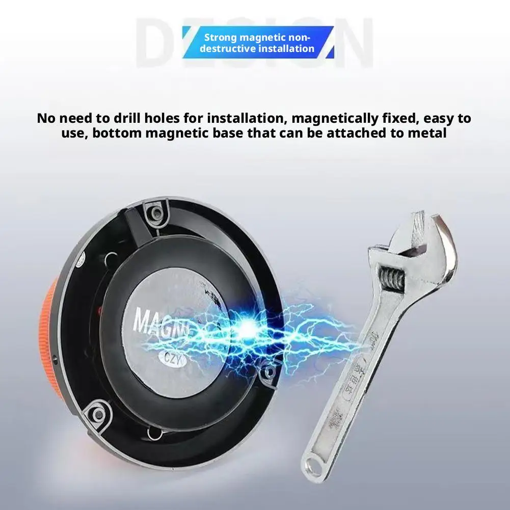 

NEW Solar Car Emergency Light Vehicle Traffic Warning Safety Light Lights High-brightness Warning Night Flashing Signal Lam U3V4