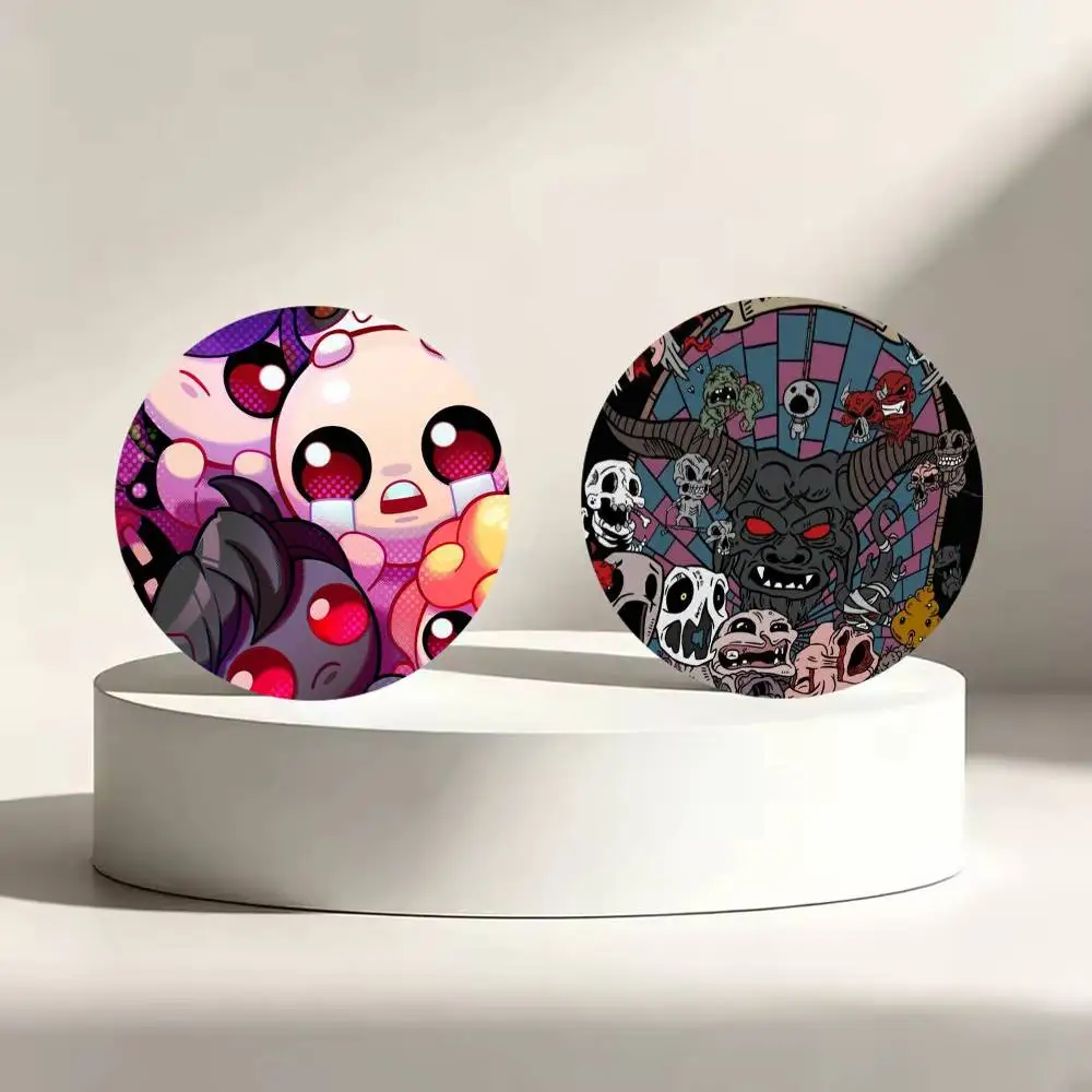 Cool The Binding of Isaac 25mm 32mm 44mm 58mm 75mm Brooches Badges Pins for Accessories Gift