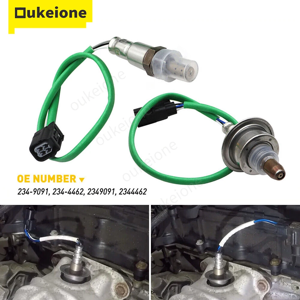 

2 шт. 234-9091 234-4462 Лямбда-зонд (датчик кислорода) перед и после катализатора для Honda CR-V CRV 2007-2011, Accord 2008-2012, Acura TSX 2.4L