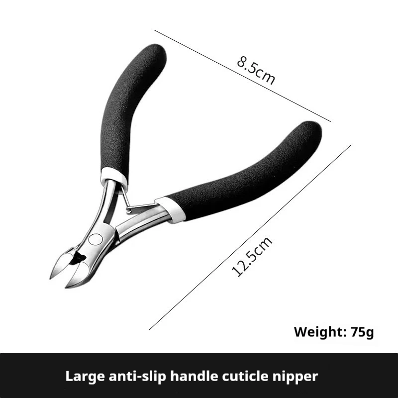 Alicates para bordes de uñas, cortaúñas, tijeras, cortador, herramienta de exfoliación, masaje de pies, tijeras de acero inoxidable, herramientas de manicura