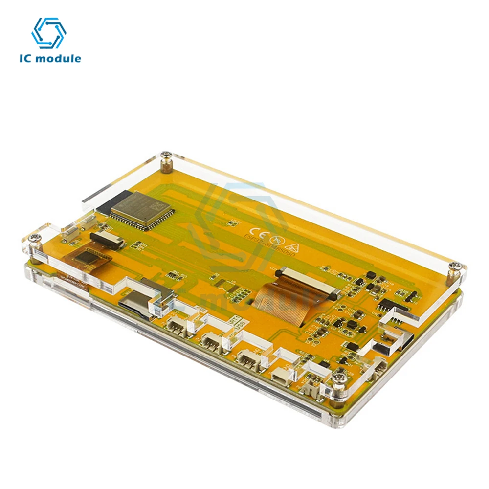 ESP32-S3 WIFI BT Development Board 5-inch/7-inch 800*480 Scherm Type C interface RGB LCD TFT Module