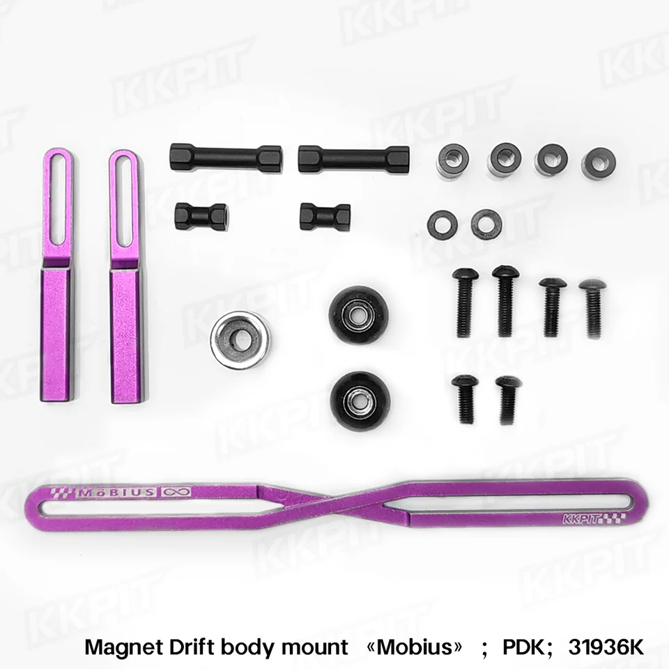 KKPIT-PDK-Magnet Drift body mount 《Mobius》- 31936K-1:10 RC drift