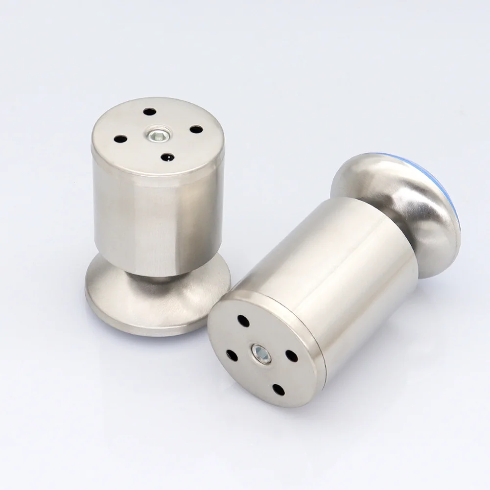 4pcs Stainless Steel Cabinet Legs Furniture Legs Support Legs Adjustable Height For Coffee Tables Sideboards Easy Installation
