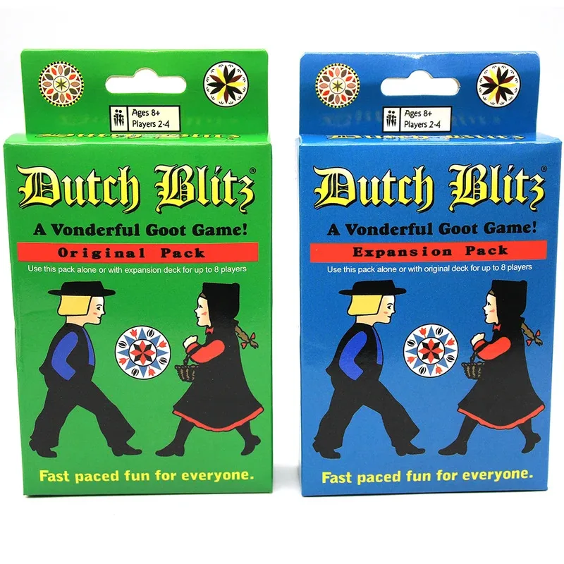 

WDutch Blitz The Original Fast Paced Card Game Contains 160 Cards, Quick and Easy to Learn, Great Family Game