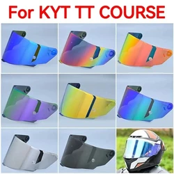 Visera de casco para motocicleta KYT TT COURSE, protector solar para parabrisas, accesorios para cascos TTC de alta resistencia