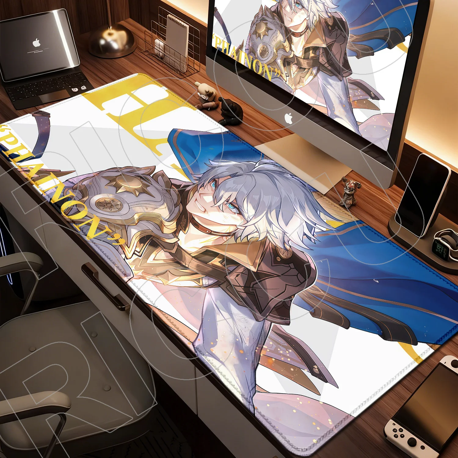HD Anime Hentai Mouse Pad Gaming Phainon Honkai Star Rail Sunday Computer Accessories Mousepad Stitch
