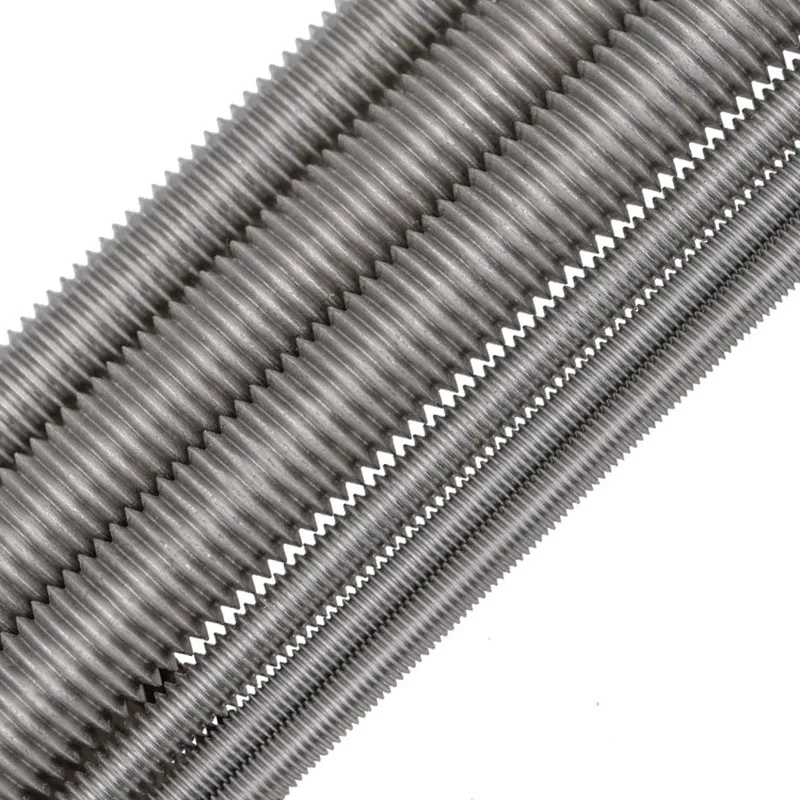 

Stainless Steel 304 Left-Hand Thread Screw Rod 250mm Full Thread LH Stud M4-M24 Anti-Loosening for Machinery Fine Thread