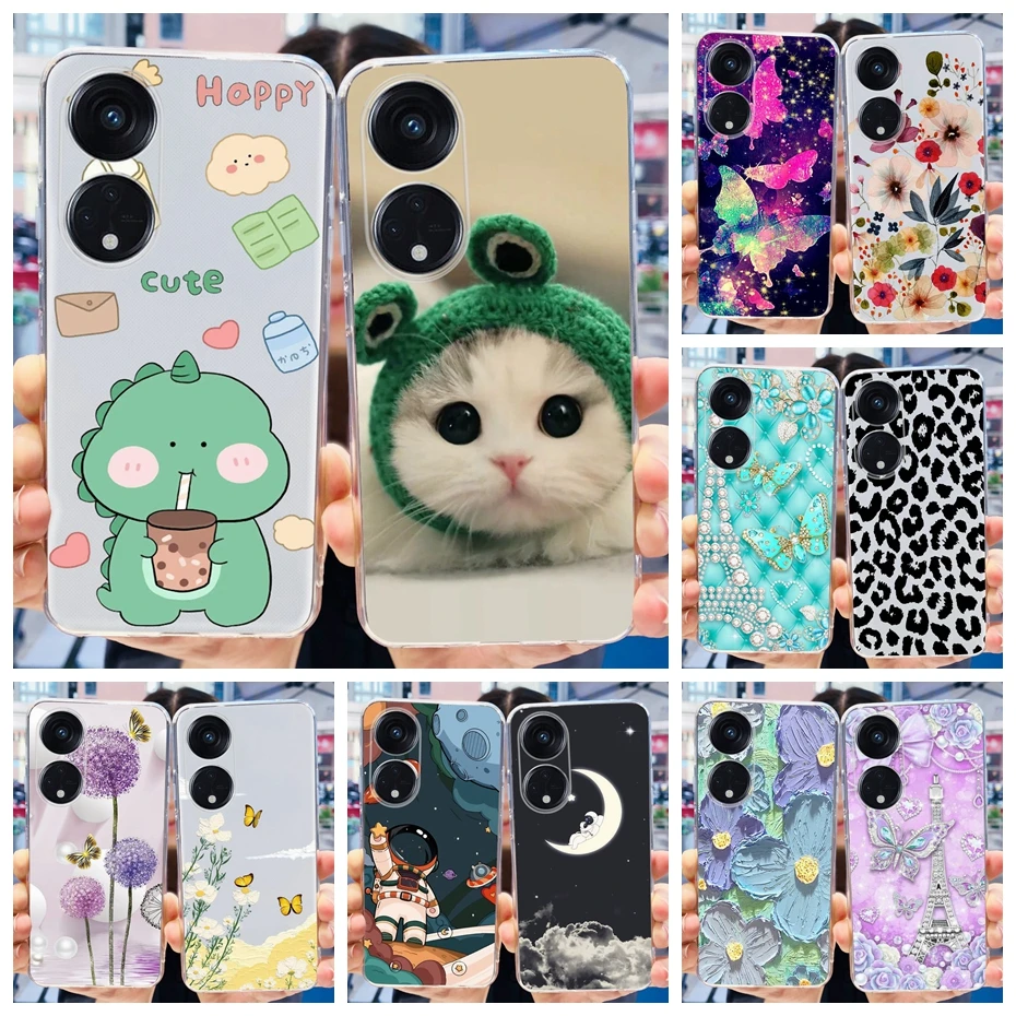 

Fashion Pattern Case For OPPO Reno8 T Reno 8 Soft Silicone TPU Cover For Oppo Reno 8T CPH2481 CPH2359 Reno8 Z 8Z Phone Cases