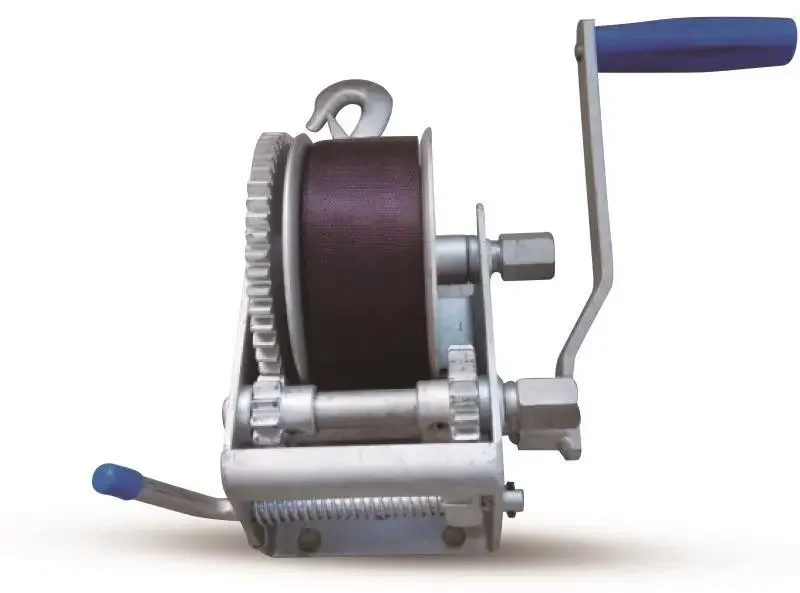 

Hand winch 700 kg, 1600 lb, corrosion resistance, salt spray test, two-speed disassembly handle.