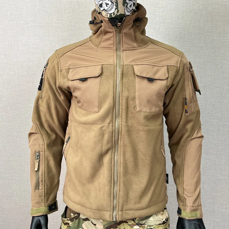 Chaqueta forro polar duradera para exteriores con paneles - imagen 2
