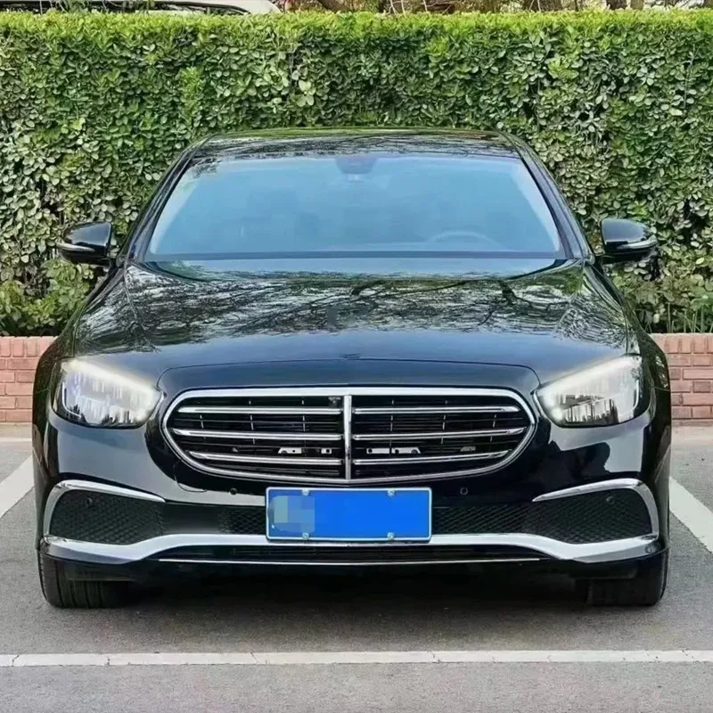 2016-20 طقم الجسم من الفئة E W213 نمط الأعمال ترقية المصد الأمامي والخلفي مصبغة المفسد من القديم إلى الجديد