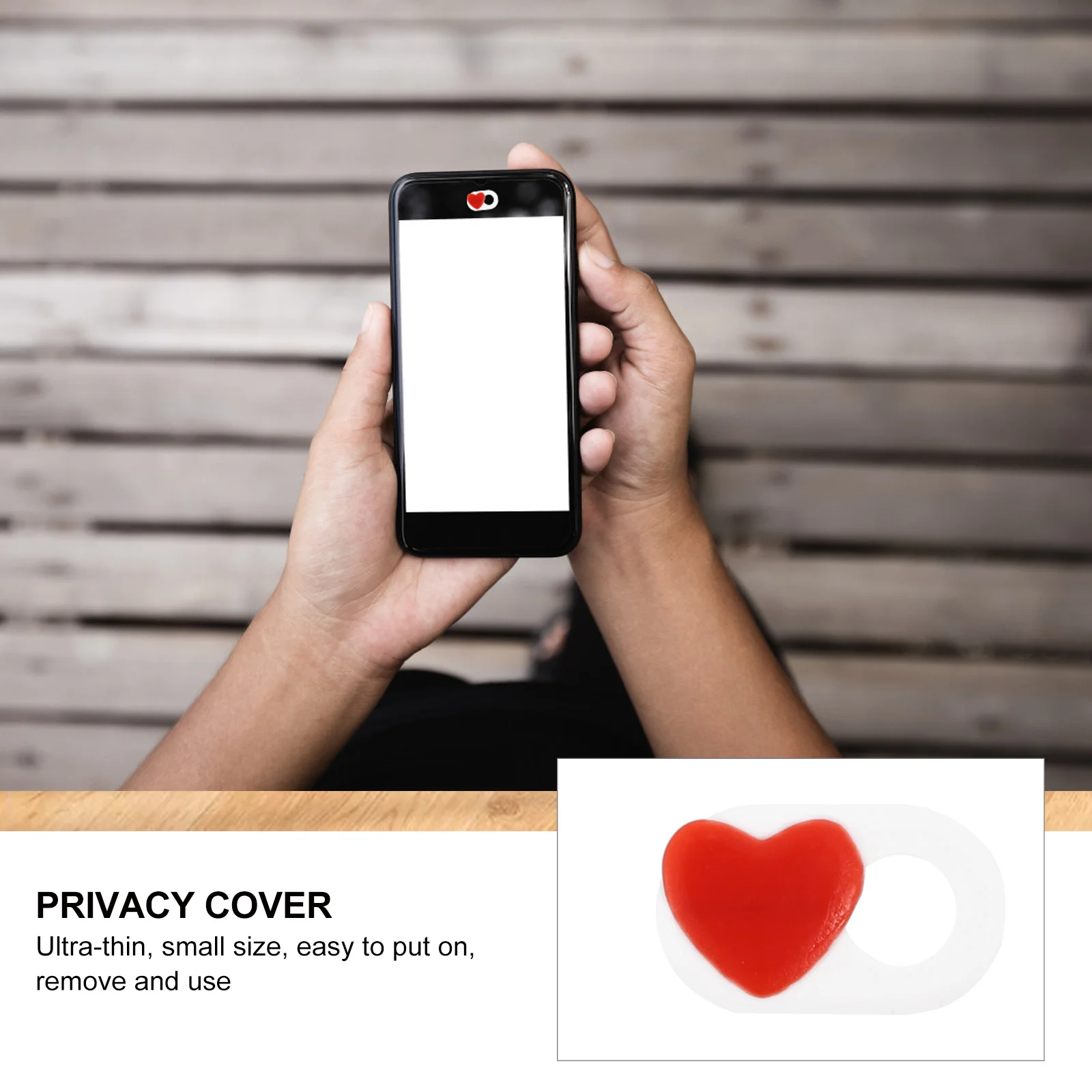 

2Pcs Webcam Cover Slide Privacy Protection Ultra-Thin Heart for Laptop Desktop Computer Tablet Privacy Shield