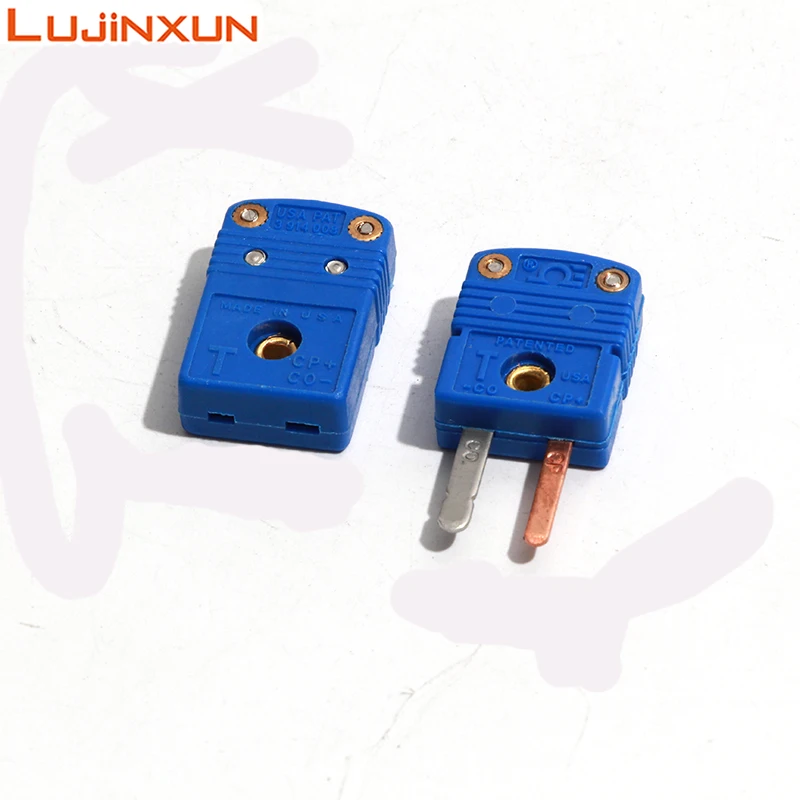 

Lujinxun Original Thermocouple Plug Socket SMPW-T-M/F type Male and Female Probe Sensor Connector