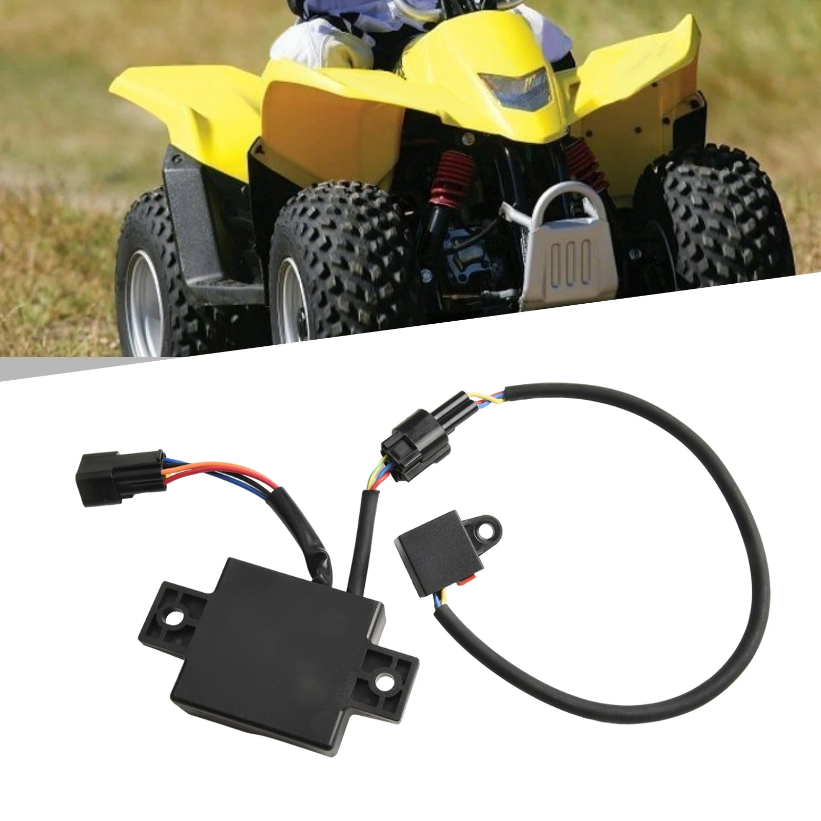 For Suzuki LTZ50 For CDI Rev Ignition Box Speed Limiter Removal Compatible with Models 2006 2022 and Play Design
