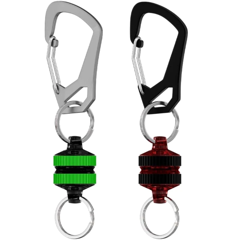 

Fishing Strong Net Release Holder Landing Net Connectors with Carabiner Fly Fishing Net Retractors Magnets Dropship