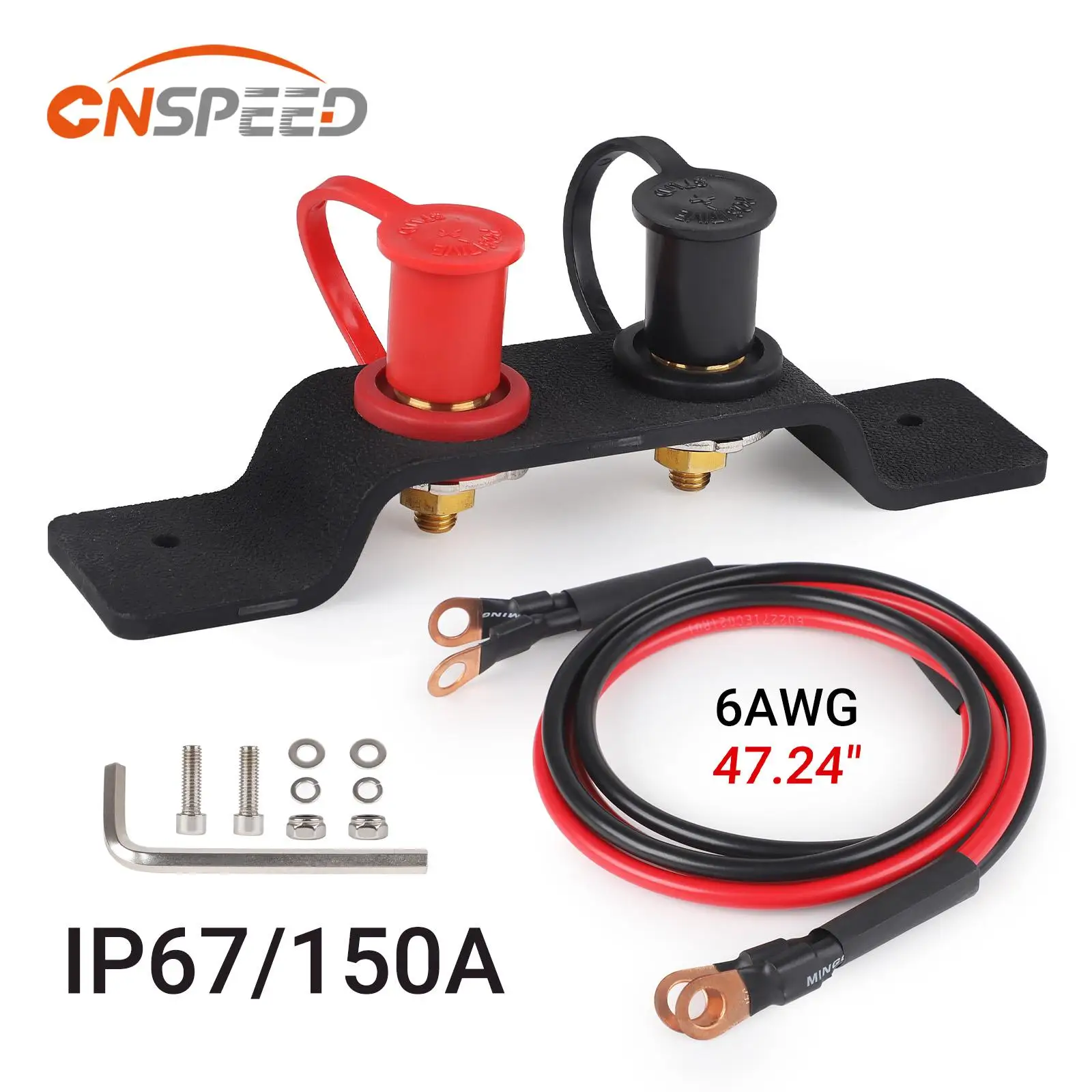 

Car Battery Chargeing Post Battery Relocation Kit Battery Jump Post Starter Jumpstart Remote Battery Terminals Jumper Post New