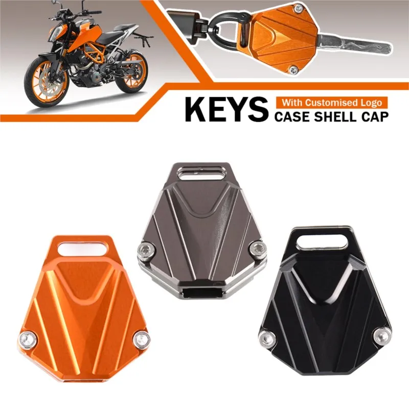 RC 390 Aluminium Key Cover Cap Keys Case Shell FOR 390 Duke 990 Super Duke 125 200 250 390 690 Duke390 Duke250 Duke200 Duke690