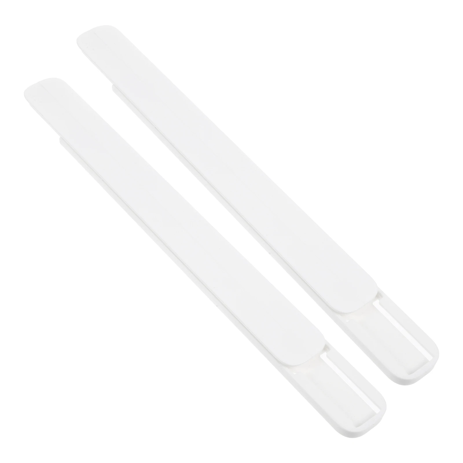 

2pcs Drawer Slides Undermount Replacement Cabinet Track Guide Furniture Glides Bottom Mount Dresser Rails Plastic Sliding Tracks