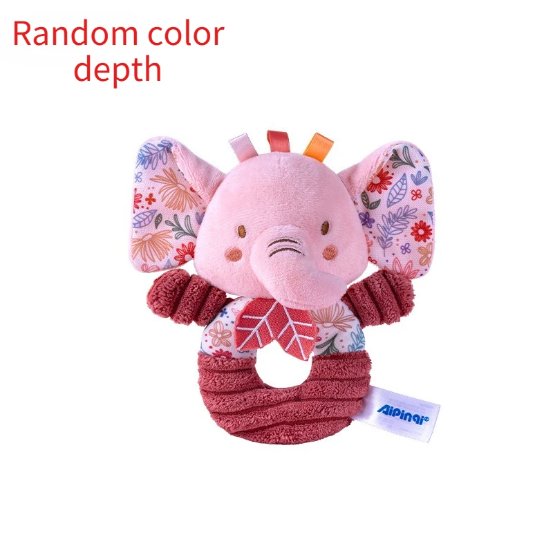 ของเล่นตุ๊กตาห่วงมือหมุนสีชมพูใหม่ สำหรับเด็กแรกเกิด 0-1 ปี พร้อมกระดิ่ง  เหมาะสำหรับเป็นของขวัญปีใหม่ของลูกน้อย