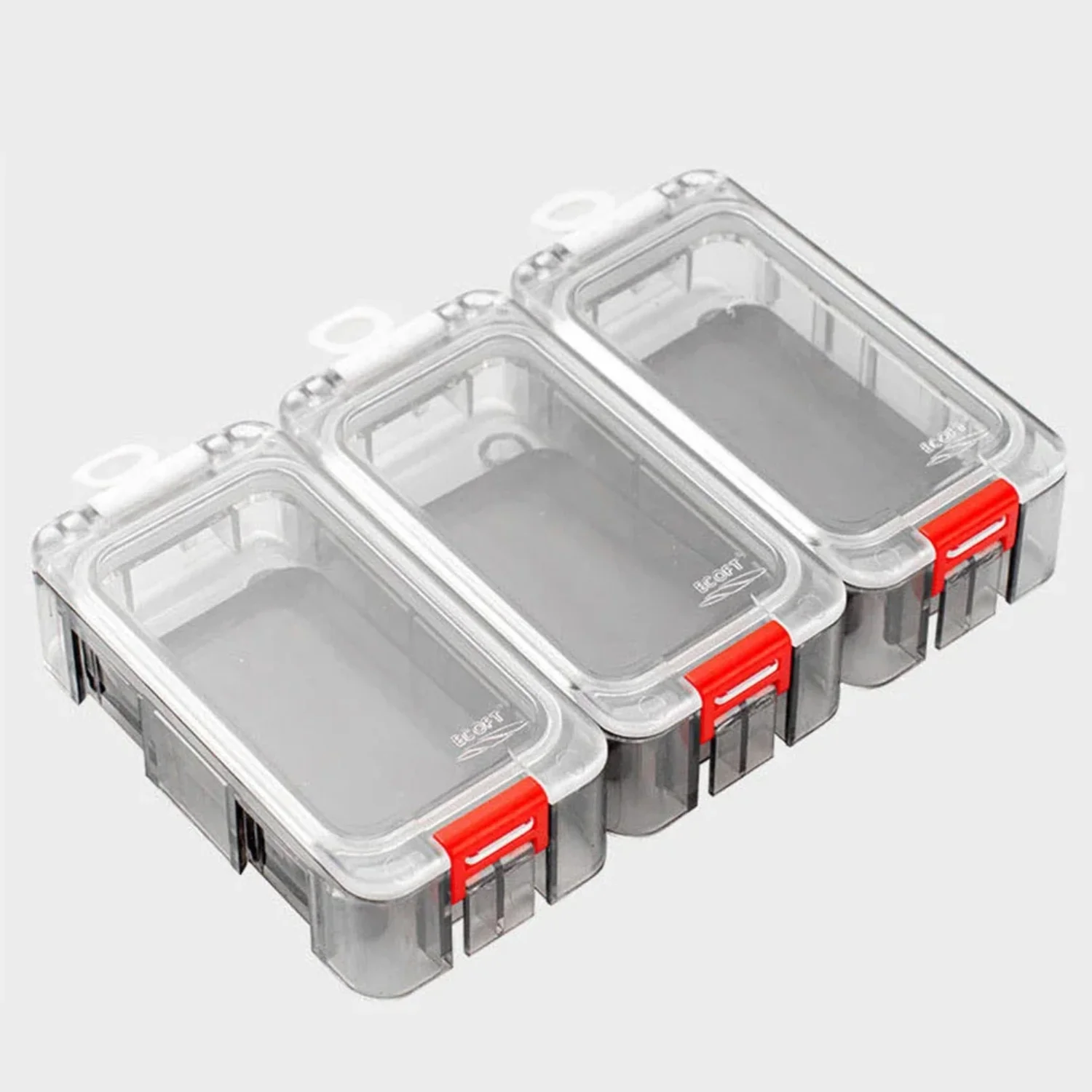 Fishing Tackle Box Expandable Fishing Tackle Box Double Side Fishing Hook  Container Clear Top Fishing Lure  Box