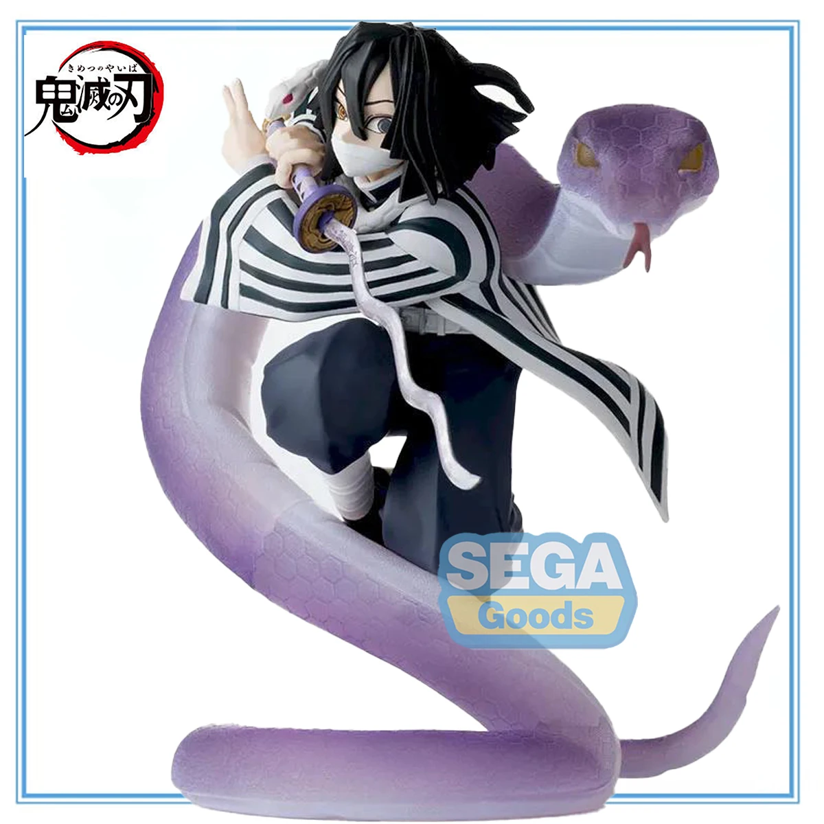 

100% Original in Stock SEGA Xross Link Kimetsu No Yaiba Iguro Obanai Anime Figure Collection Series Model Toys