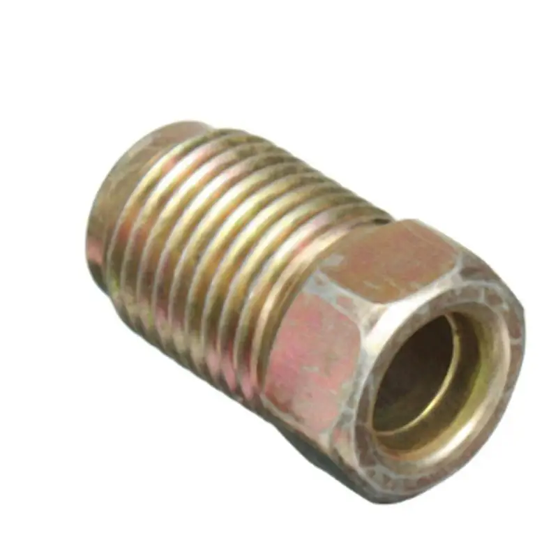 

CA 10/20Pcs Tube Inverted Flares Metric End Union Nuts Car Brake Line Fittings For 3/16"Copper Brake Pipe Brake Line Fitting Kit
