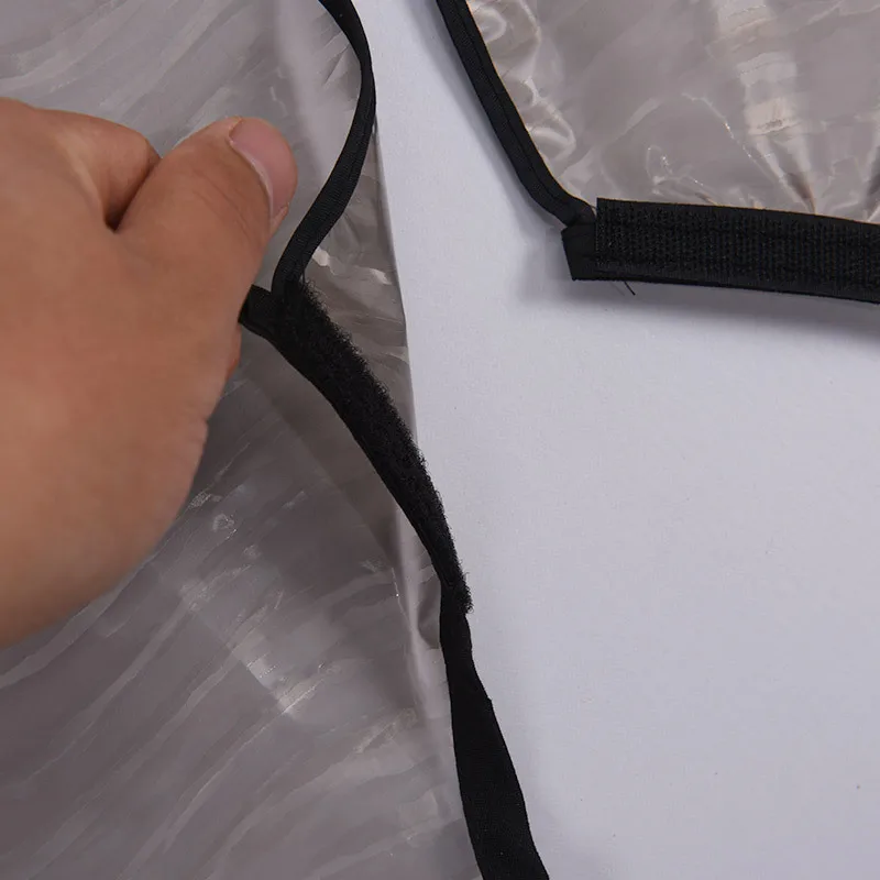 قصيرة مربع مقاوم للماء المهنية صالون الحلاق تصفيف الشعر مكافحة ساكنة قابلة لإعادة الاستخدام صبغ شال شعر صالون أداة تصفيف الشعر القماش #5