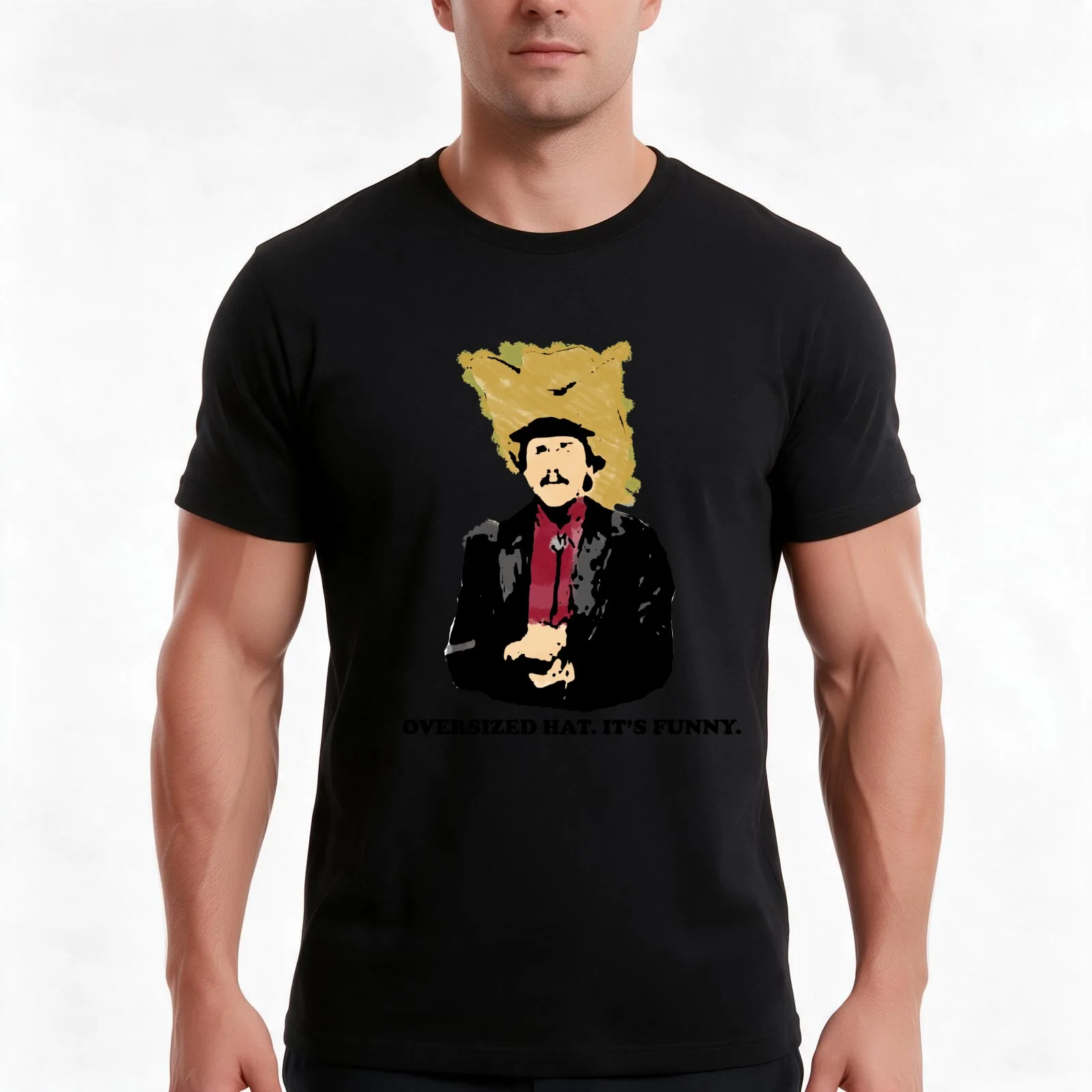 Turd Ferguson Oversized Hat T-Shirt, Summer Casual Cotton Tee, Oversized Streetwear Tops, Vintage Graphic Print, 100% Cotton