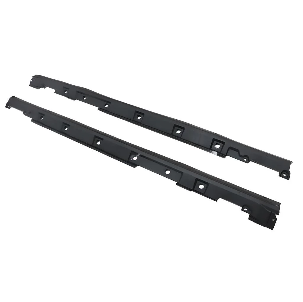 2 قطعة الجانب الروك تنورة صب لوحة اليمين واليسار لتويوتا هايلاندر 2020 ~ 2023 الجانب تنورة الباب صب لوحة الروك السفلى #4