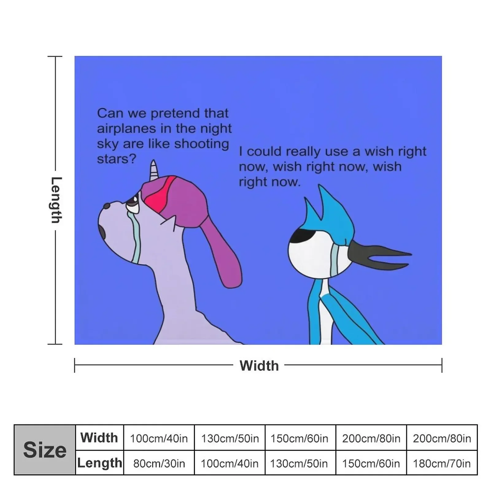 Can we pretend that airplanes in the night sky are like shooting stars Throw Blanket Soft Big christmas gifts Moving Blankets