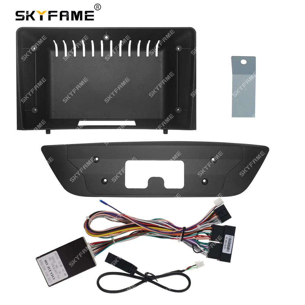 

SKYFAME автомобильная рамка, лицевой адаптер, декодер Canbus Box, Android радиоприемник, комплект панели для Dongfeng Fengxing Joyear X5 SX6 T5