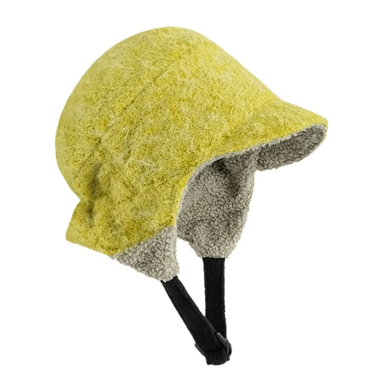 Windproof Plush Ear Flap Cap Ear Cover For Cycling Snowboarding Daily Wear Y166