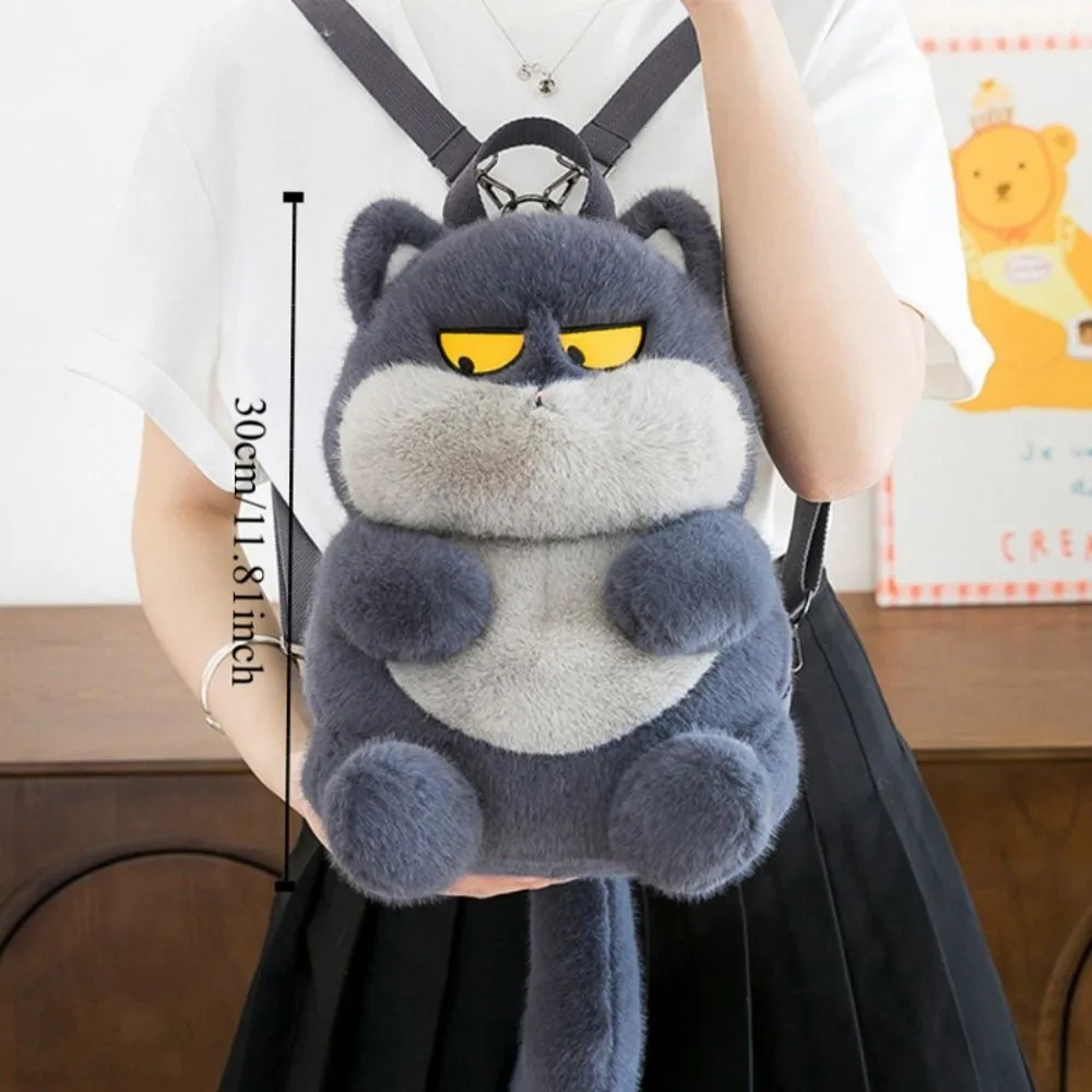 Puppy Animals Cat Backpack Large Capacity Little Cat Shoulder Bag 35cm Cute Cartoon Schoolbag Outdoor