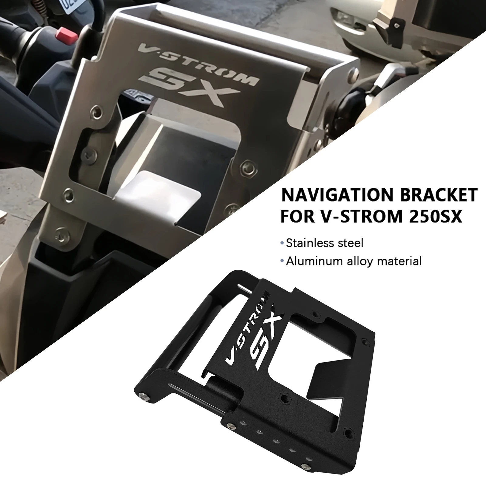 For V-STROM 250SX 2022 2023 2024 modification parts windshield lifting bracket navigation bracket V-STROM 250 SX 2024