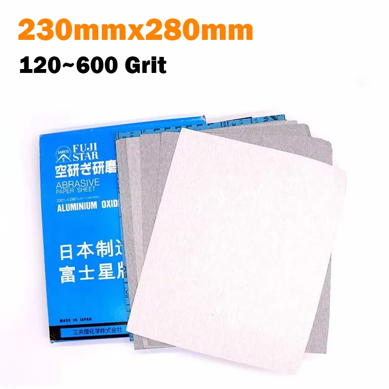 

1Pcs 230mmx280mm Sandpaper Assortment Abrasive Paper Sheets White Sand Woodworking Specific Sandpaper 120-600Grit