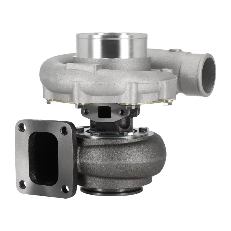 T76 Turbo T4 0.96 A/R Com 0.80 شفة 3 بوصة شاحن توربيني رائع بزيت على شكل حرف V Turbolader