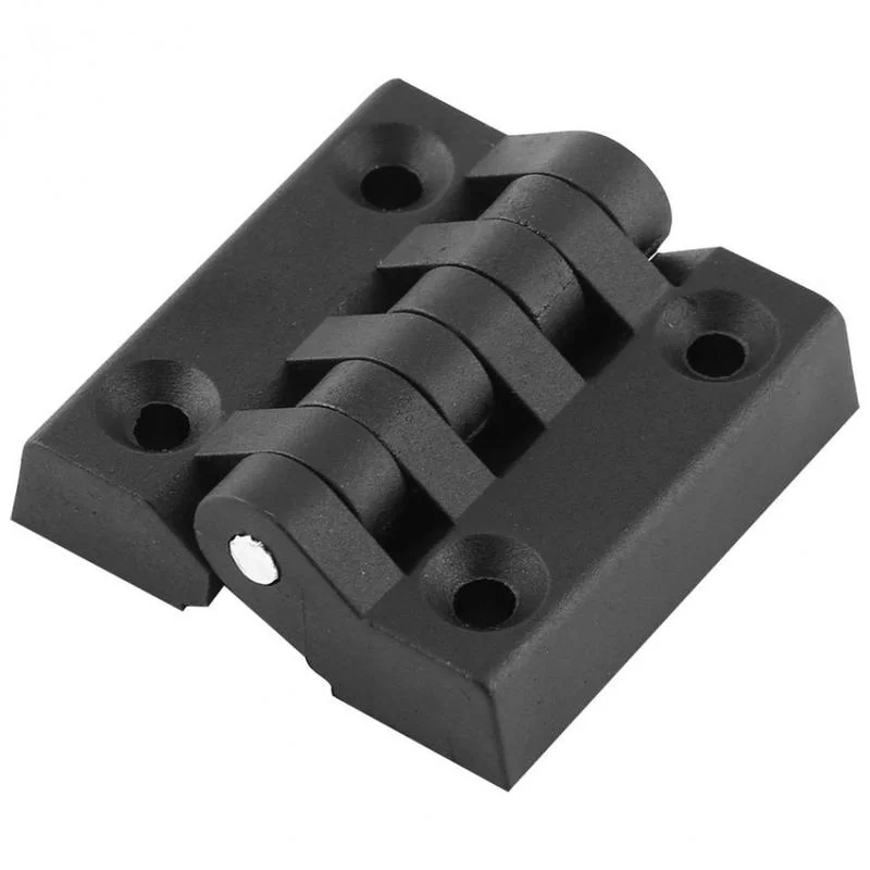 10 قطعة/المجموعة أسود اللون النايلون البلاستيك بعقب المفصلي ل صندوق خشبي الأثاث الكهربائية مجلس الوزراء الأجهزة