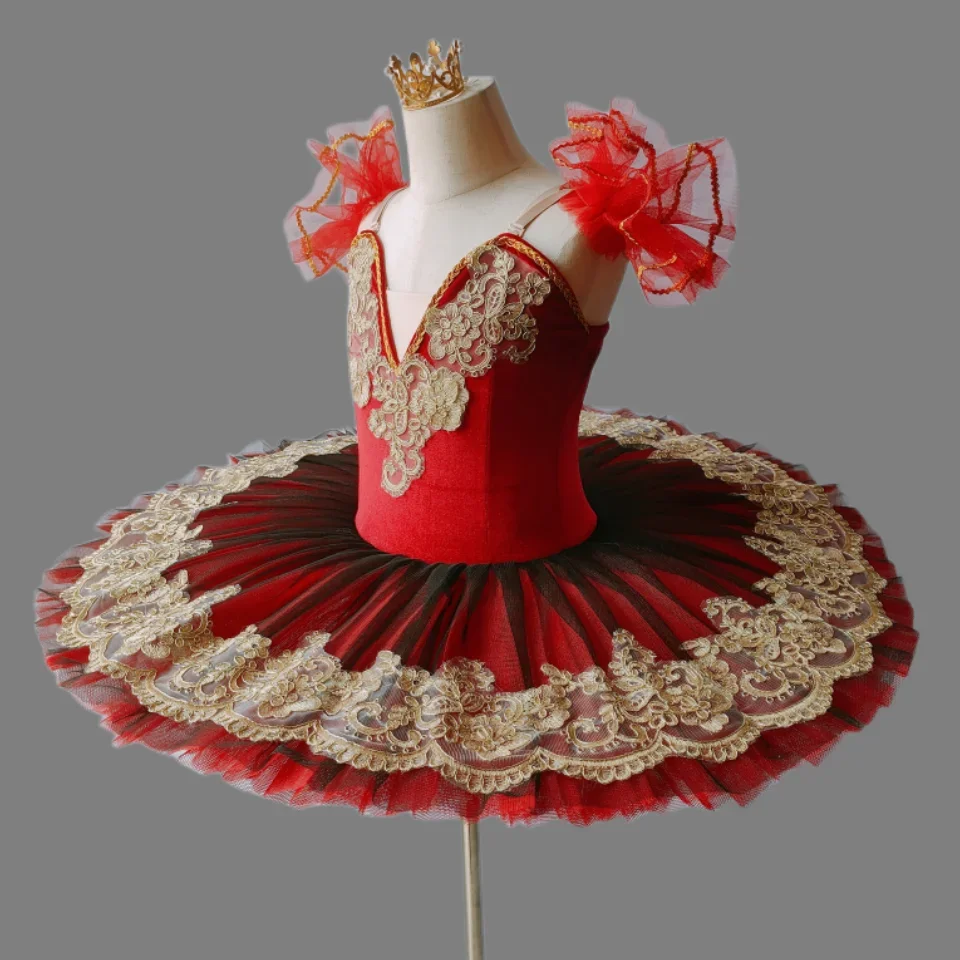 Baletowa spódniczka tutu profesjonalne dzieci Eskirada sukienka baletowa dziewczyny dzieci odzież do tańca brzucha kostium sceniczny