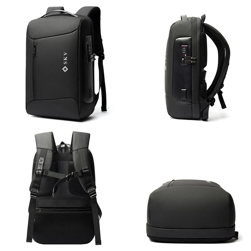 Nieuwe Grote Capaciteit Commuter Anti-Diefstal Computer Tas Fashion High-End Zakelijke Multifunctionele Usb-poort Opladen Rugzak