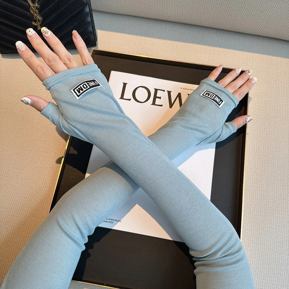 Versatile Soft UV-Protective New Ice Sleeves for Women, Students, Cycling and Outdoor Activities – Breathable Arm Sleeves
