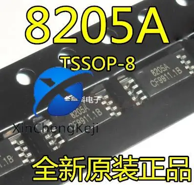 

30 шт. оригинальные новые 8205A CEG8205A FS8205A STN8205A MSOP-8 защита литиевой батареи IC