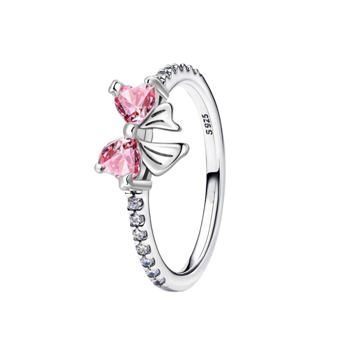 حار بيع الأصلي 925 فضة جولة الدائري مع خواتم كريستال ملونة للنساء هدية عيد ميلاد عيد الحب DIY مجوهرات #4