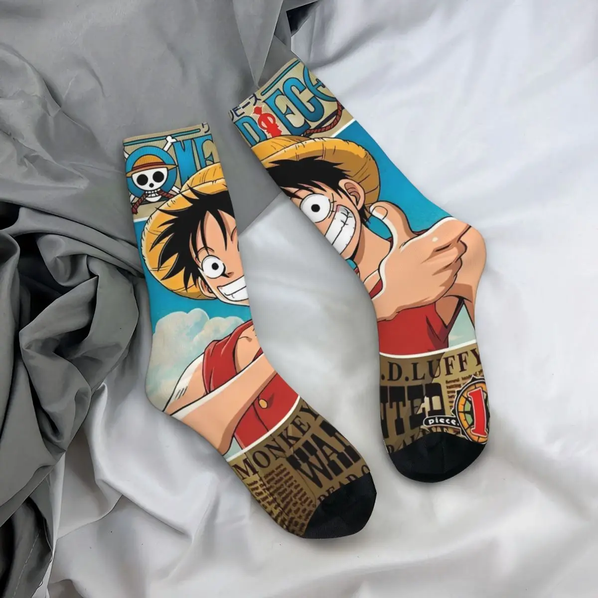 

Ones Japanese Anime Socks Winter Pieces Stockings Korean Adults Men Quality Socks Design Running Sports Non-Slip Socks