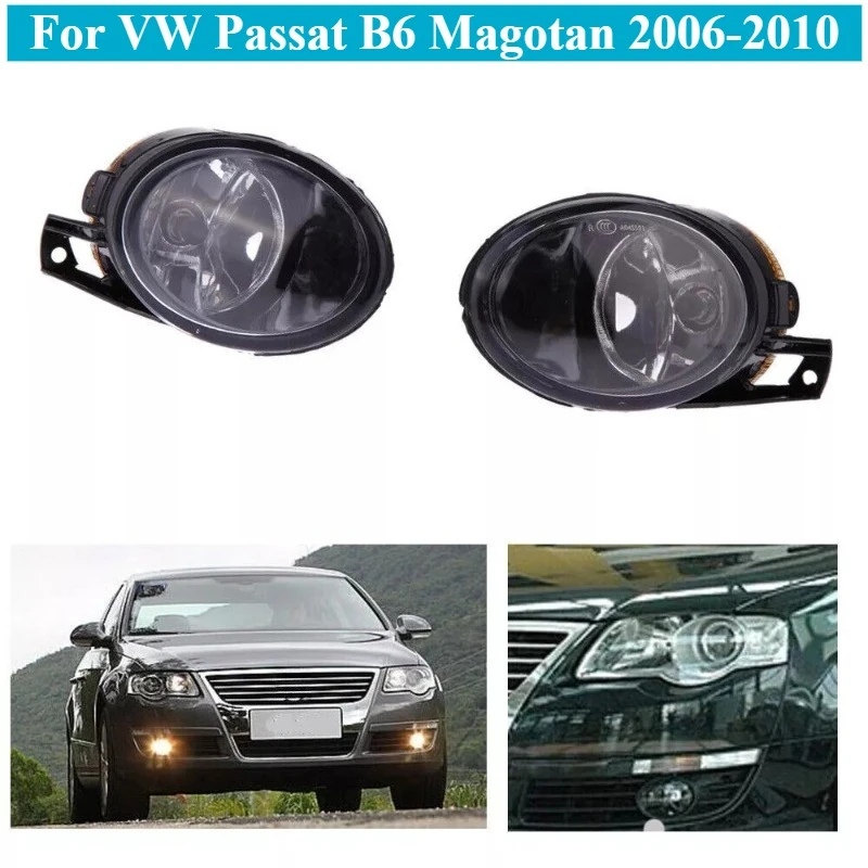 

For VW Passat B6 Magotan 2006 2007 2008 2009 2010 Halogen Front Fog Light Bumper Lamp Driving Foglamp Car Replacement Accessory