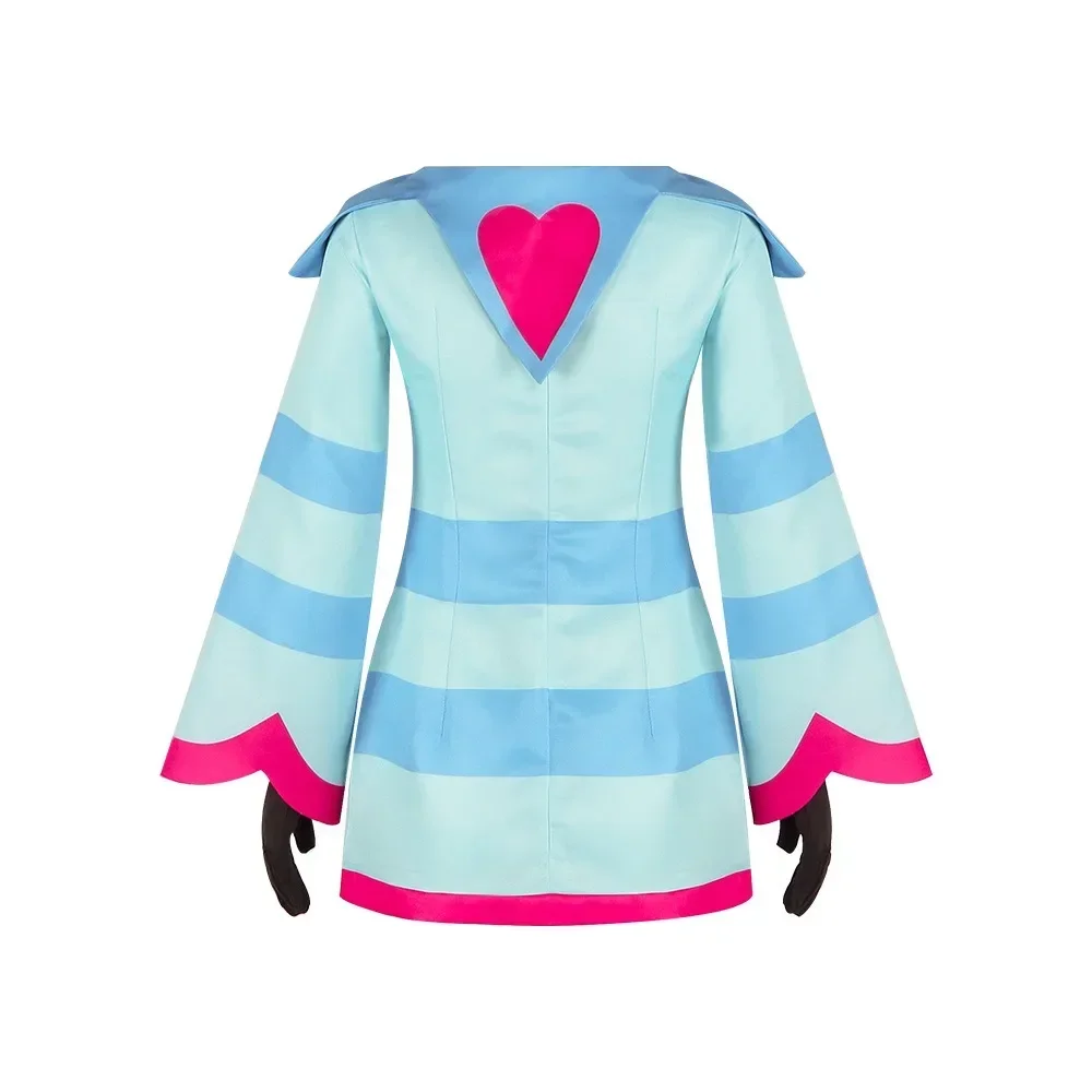 อะนิเมะ Helluva Fizzarolli คอสเพลย์เครื่องแต่งกายการ์ตูนชุดถุงมือถุงน่องชุด Helluva Boss Clown บทบาทเล่นชุดปาร์ตี้ฮาโลวีน