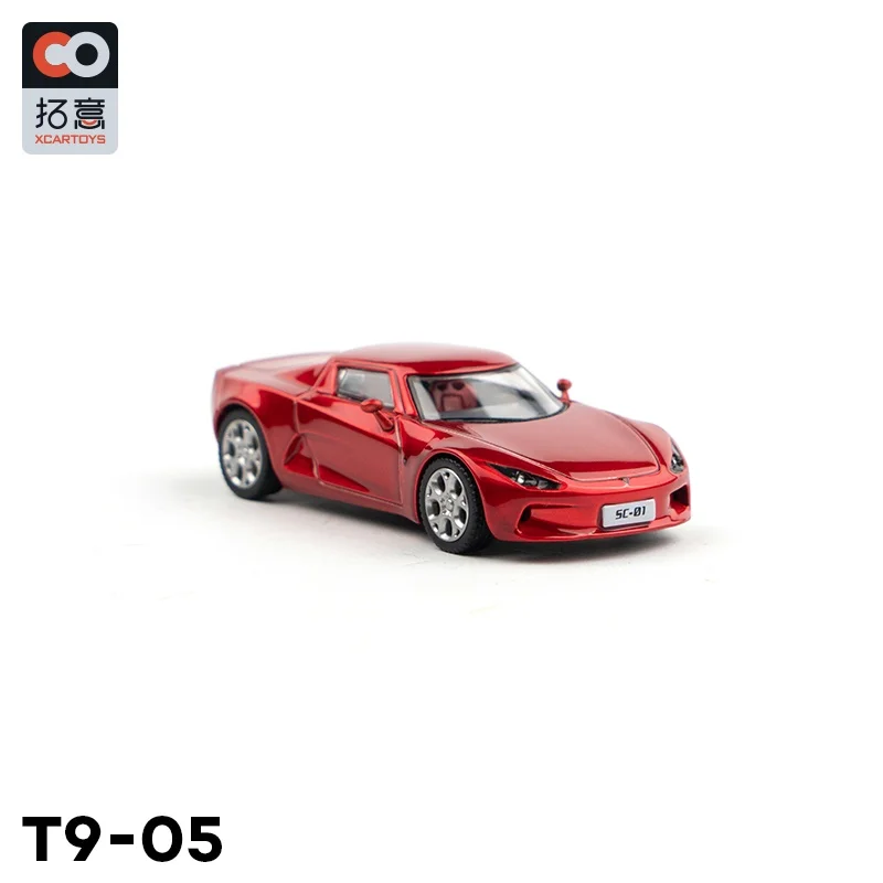 Xcartoys 1:64 SC-01 Red Roadster T9-05 Alloy Simulation Model Car