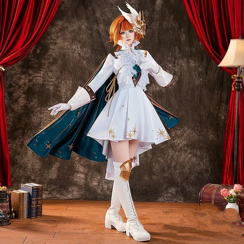 

COWOWO Reverse:1999 Sonetto Women Cosplay Costume Cos Game Anime Party Uniform Hallowen Play Role Clothes Clothing